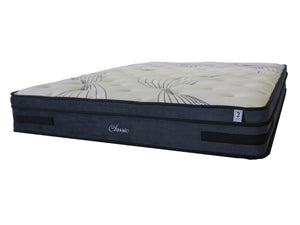 The Classic is a fantastic Medium feel Mattress designed for comfort with a 7 Zone pocket spring System, Beautiful soft stretch Knit Fabric, High Density Foam Pillowtop and Anti Partner Disturbance Reducing the feel of Movement through the Mattress.     - Anti Partner Disturbance   - Knitted Fabric  - Wave Foam  - Strong Non Woven Fabric  - High Density Foam  - 7 zone Pocket Spring