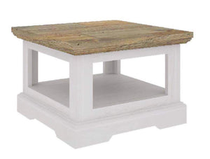 The Hamptons Range is made from Beautiful strong timber Featuring white wash and Timber look, also Featuring a conveniently placed Magazine or storage shelf!     The Hamptons Lamp Table comes full assembled!   *ONLINE PRODUCT ONLY  600x600x400mm